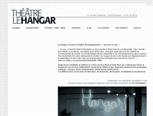 Tablet Screenshot of lehangar.org